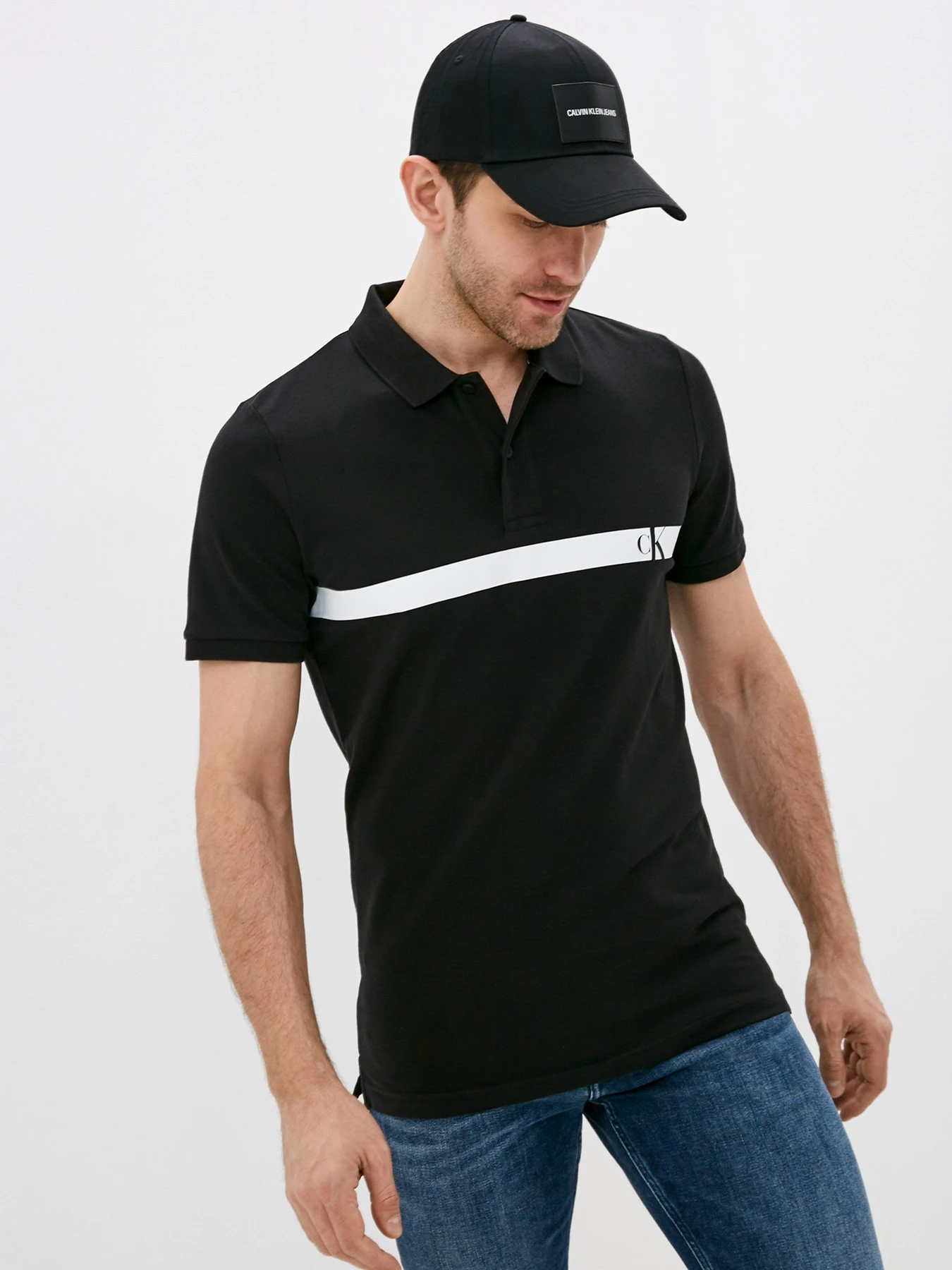 Футболки і поло Calvin Klein Jeans модель J30J317328_BEH Фото
