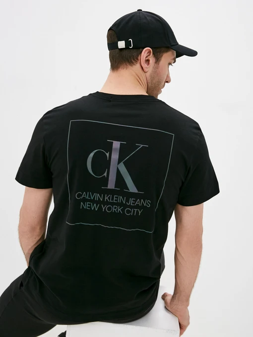 Футболки і поло Calvin Klein Jeans модель J30J317492_BEH Фото