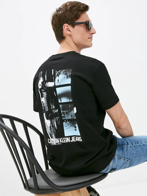 Футболки и поло Calvin Klein Jeans модель J30J317495_BEH Фото