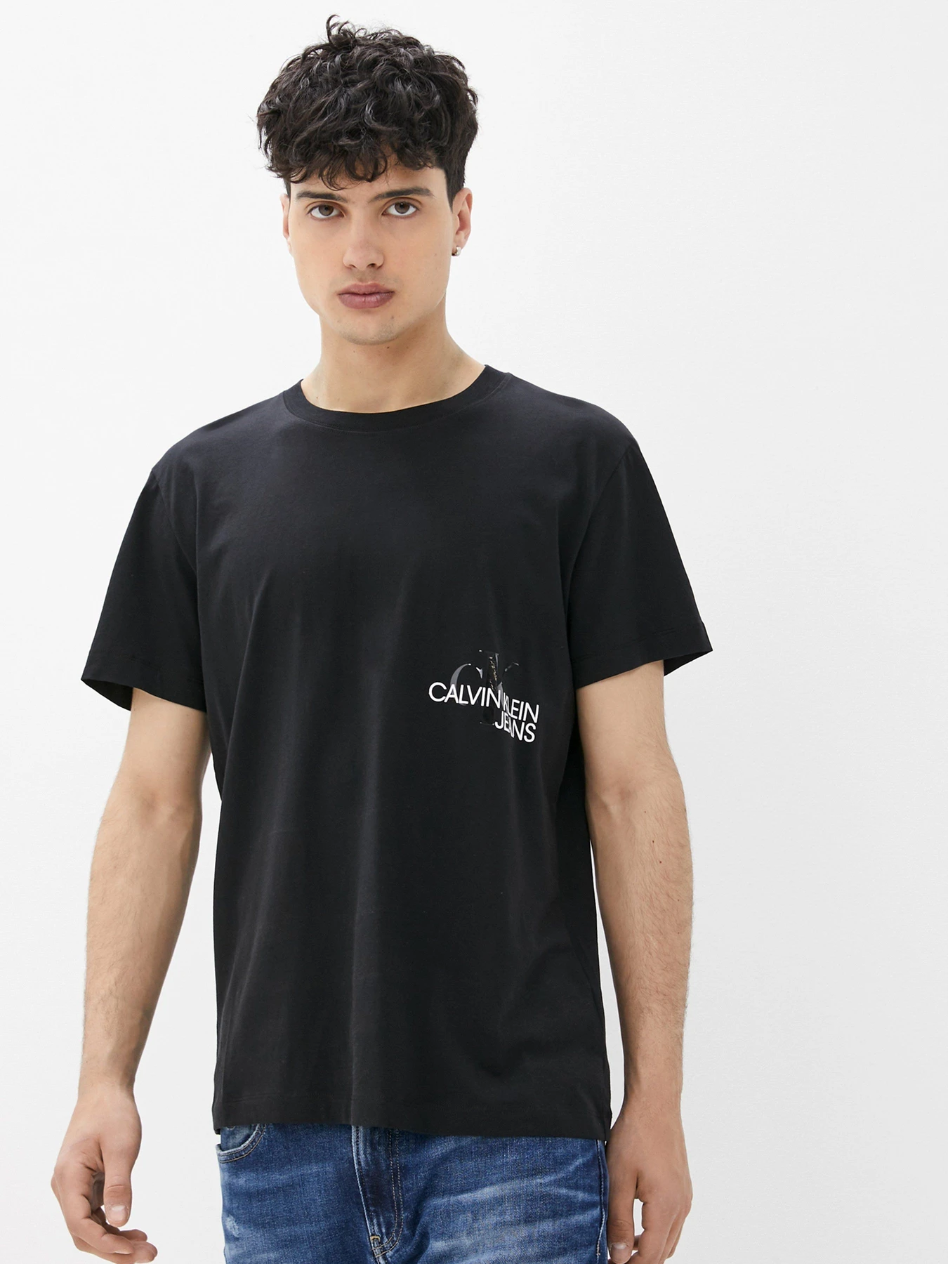 Футболки и поло Calvin Klein Jeans модель J30J317507_BEH Фото