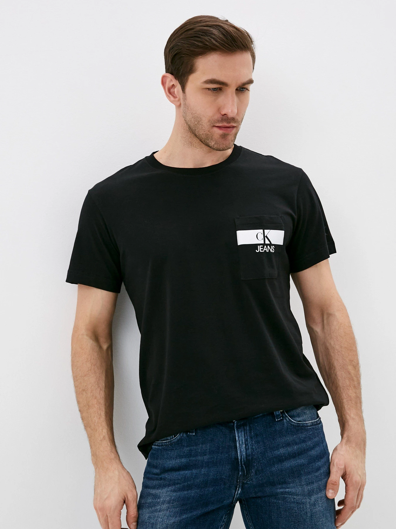 Футболки и поло Calvin Klein Jeans модель J30J317671_BEH Фото