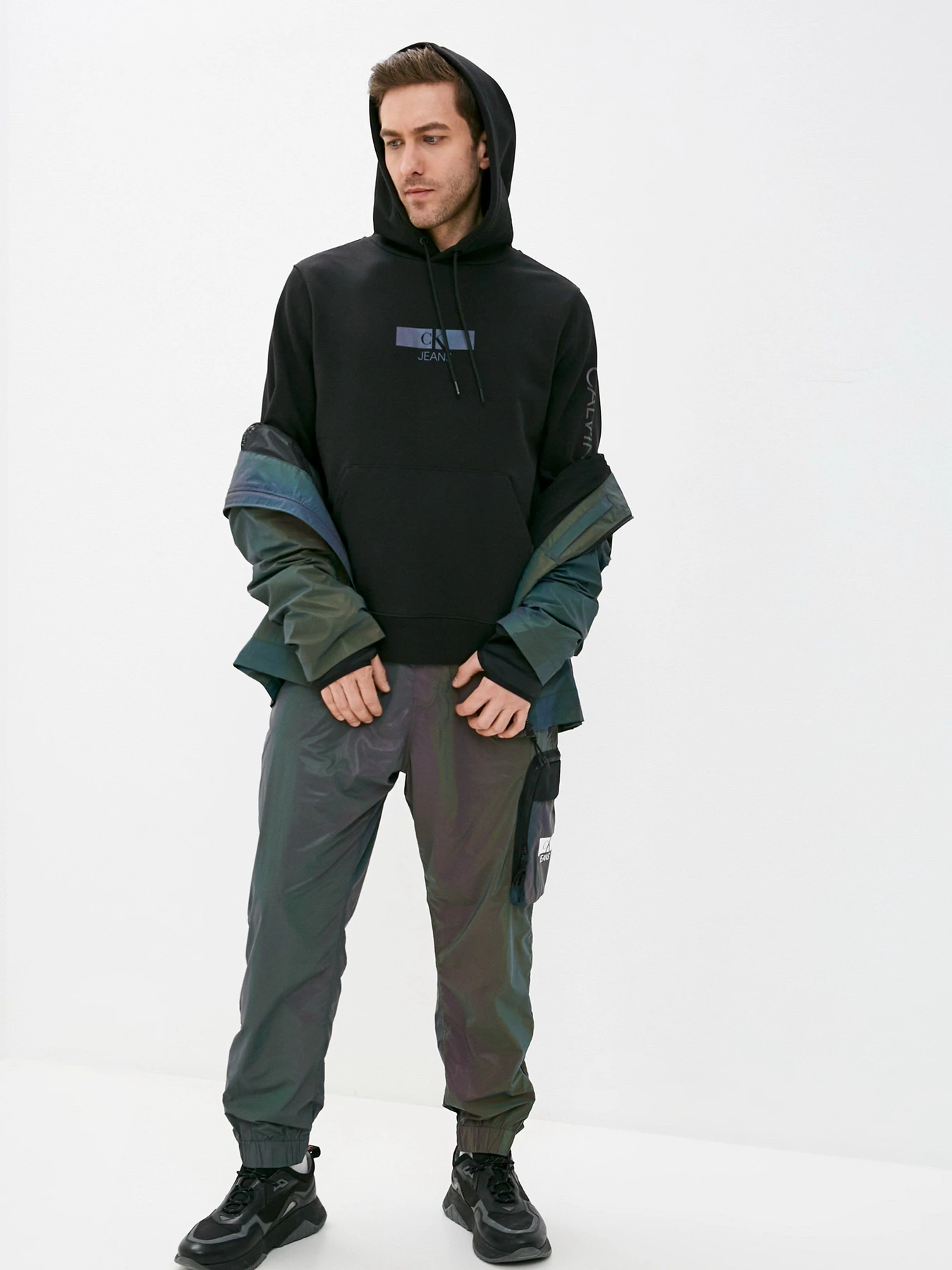 Свитры и кардиганы Calvin Klein Jeans модель J30J318017_BEH Свитры и кардиганы Calvin Klein Jeans модель J30J318017_BEH Фото