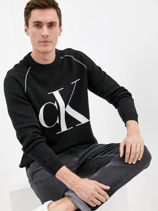 Худи и свитшоты Calvin Klein Jeans модель J30J318187_BEH Фото