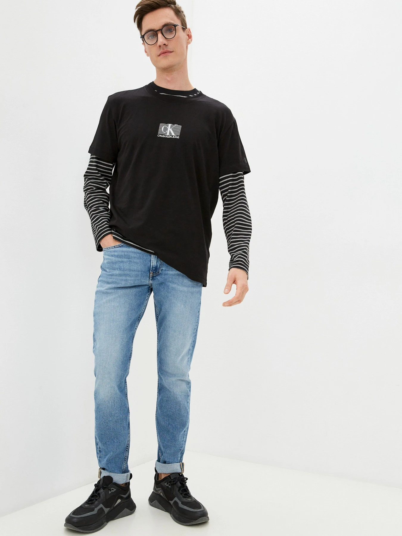 Футболки и поло Calvin Klein Jeans модель J30J318201_BEH Футболки и поло Calvin Klein Jeans модель J30J318201_BEH Фото