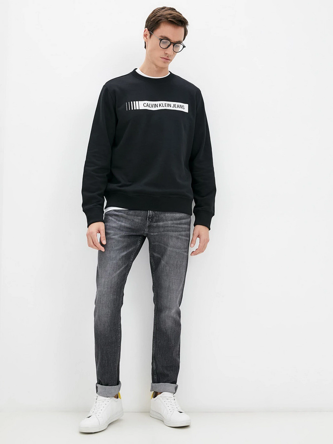Джинсы Calvin Klein Jeans Slim модель J30J318967_1BZ Фото