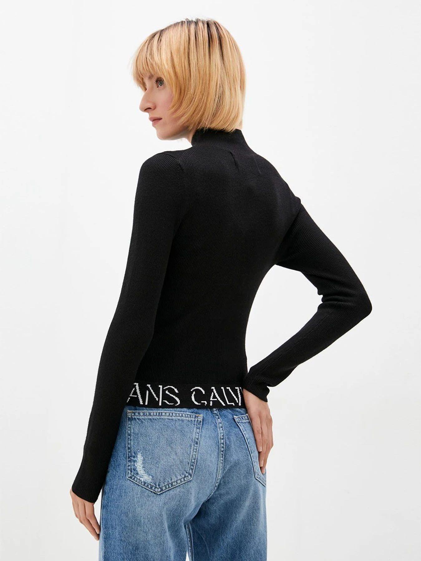 Свитры и кардиганы Calvin Klein Jeans модель J20J216604_BEH Свитры и кардиганы Calvin Klein Jeans модель J20J216604_BEH Фото