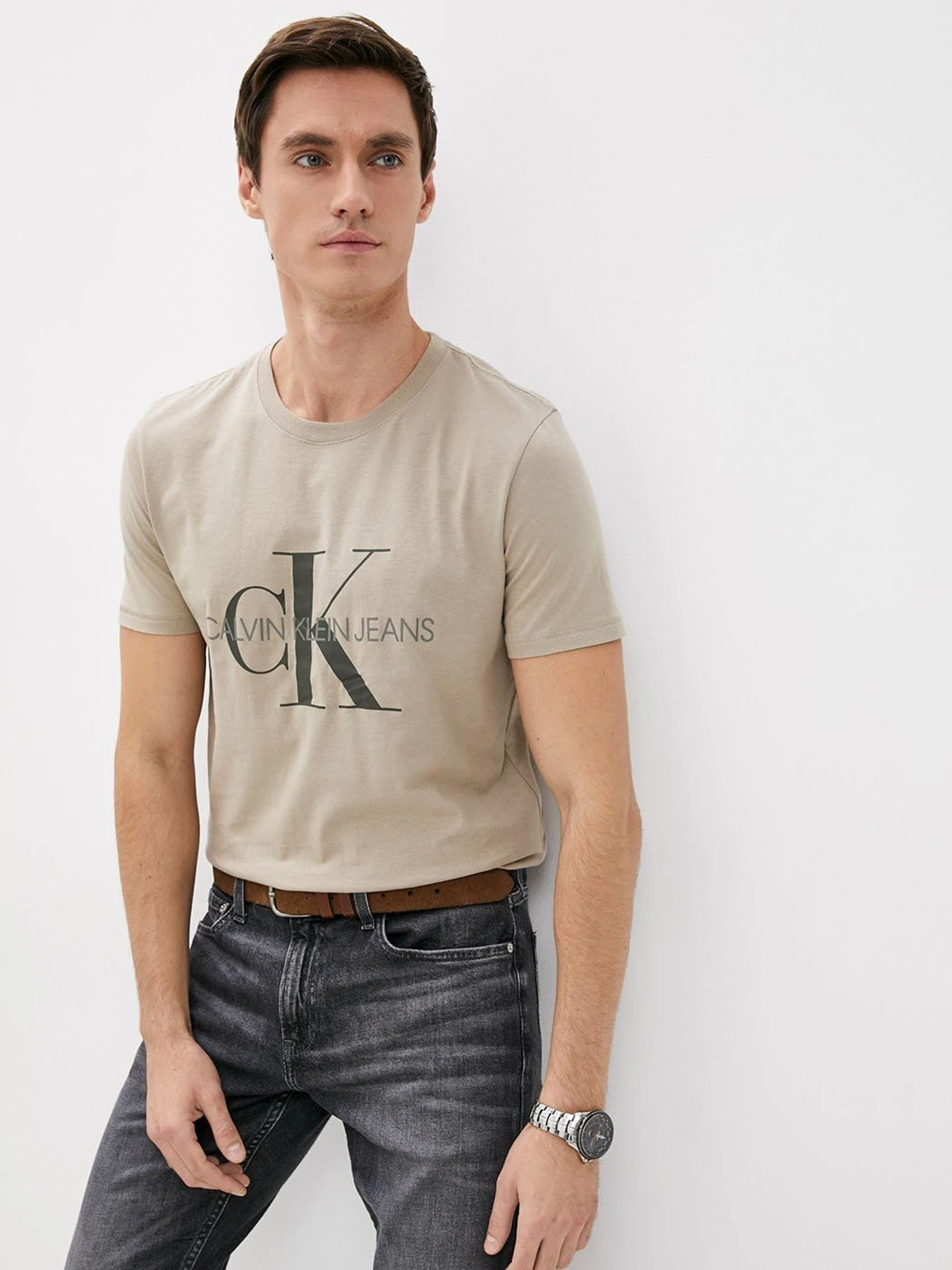 Футболки и поло Calvin Klein Jeans модель J30J317065_PBF Футболки и поло Calvin Klein Jeans модель J30J317065_PBF Фото