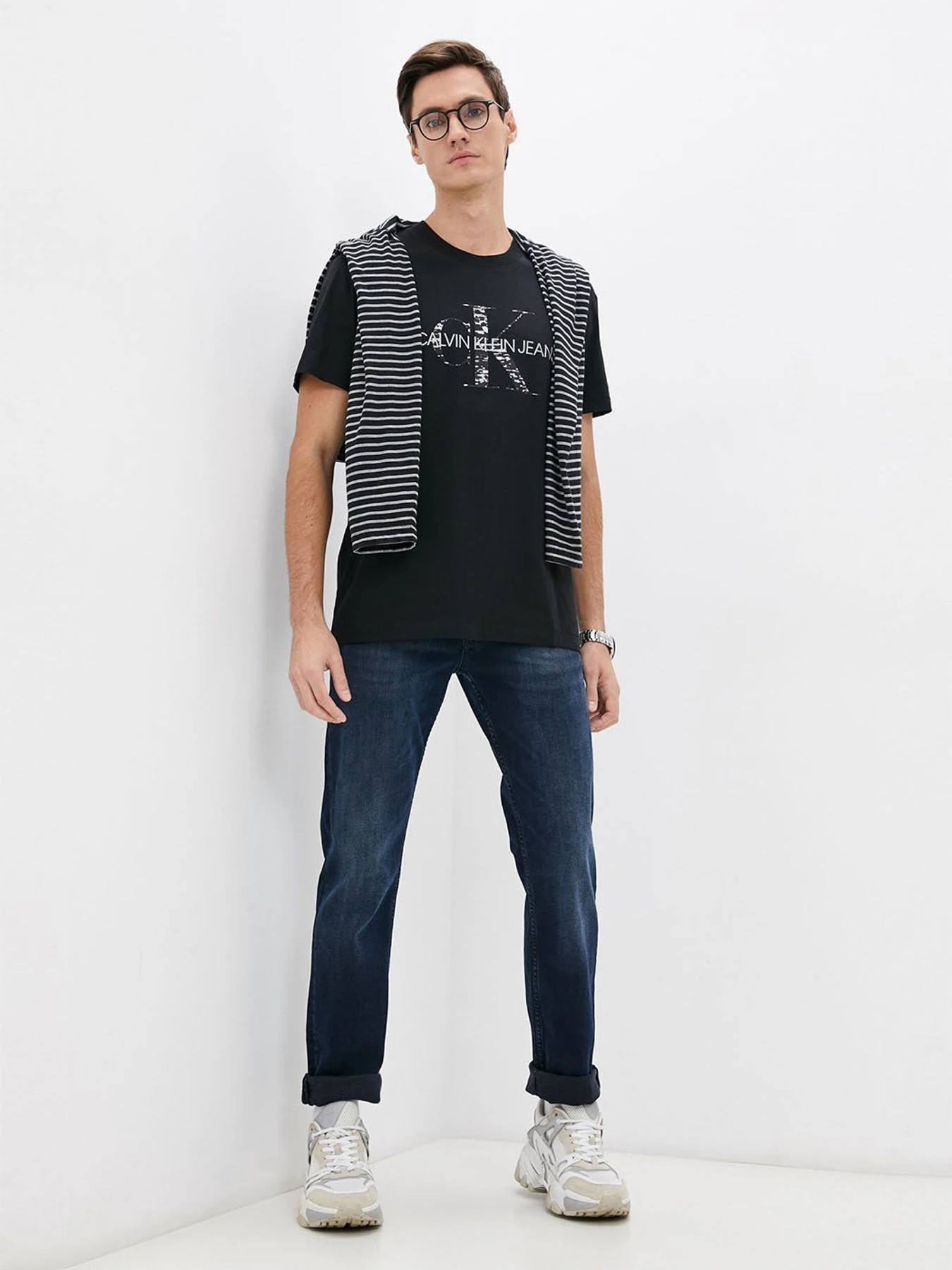 Футболки и поло Calvin Klein Jeans модель J30J318723_BEH Футболки и поло Calvin Klein Jeans модель J30J318723_BEH Фото