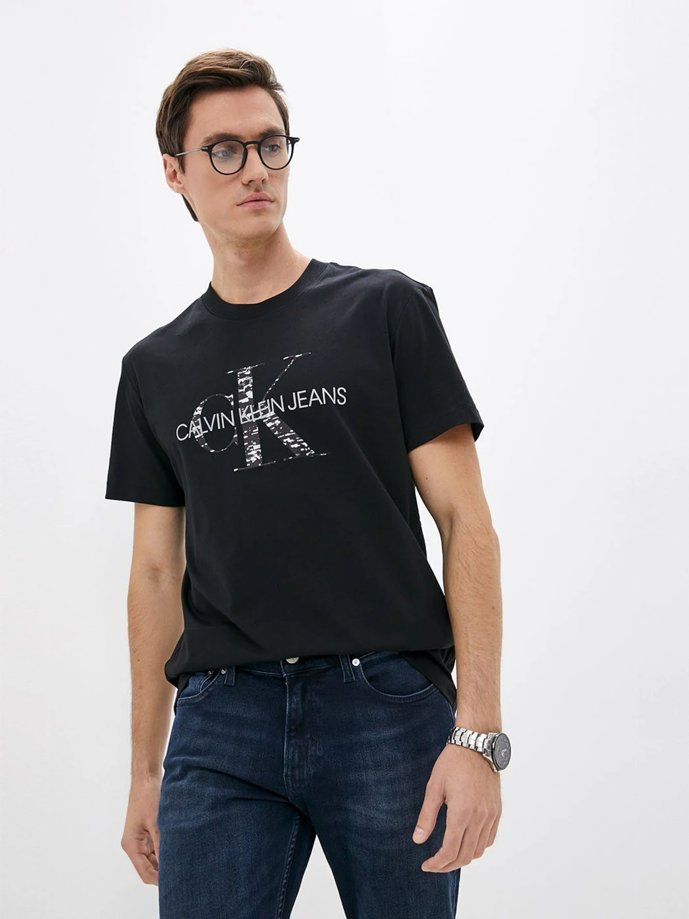 Футболки и поло Calvin Klein Jeans модель J30J318723_BEH Футболки и поло Calvin Klein Jeans модель J30J318723_BEH Фото