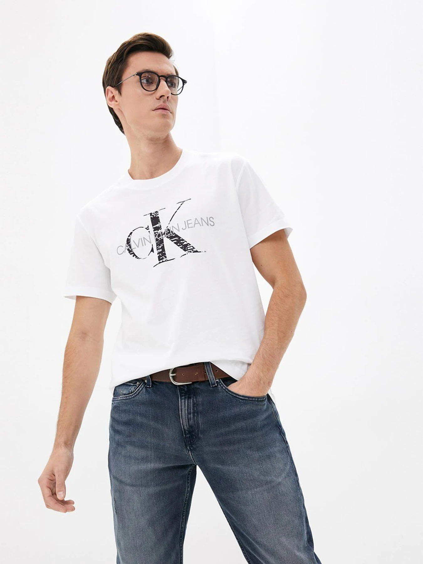 Футболки и поло Calvin Klein Jeans модель J30J318723_YAF Футболки и поло Calvin Klein Jeans модель J30J318723_YAF Фото
