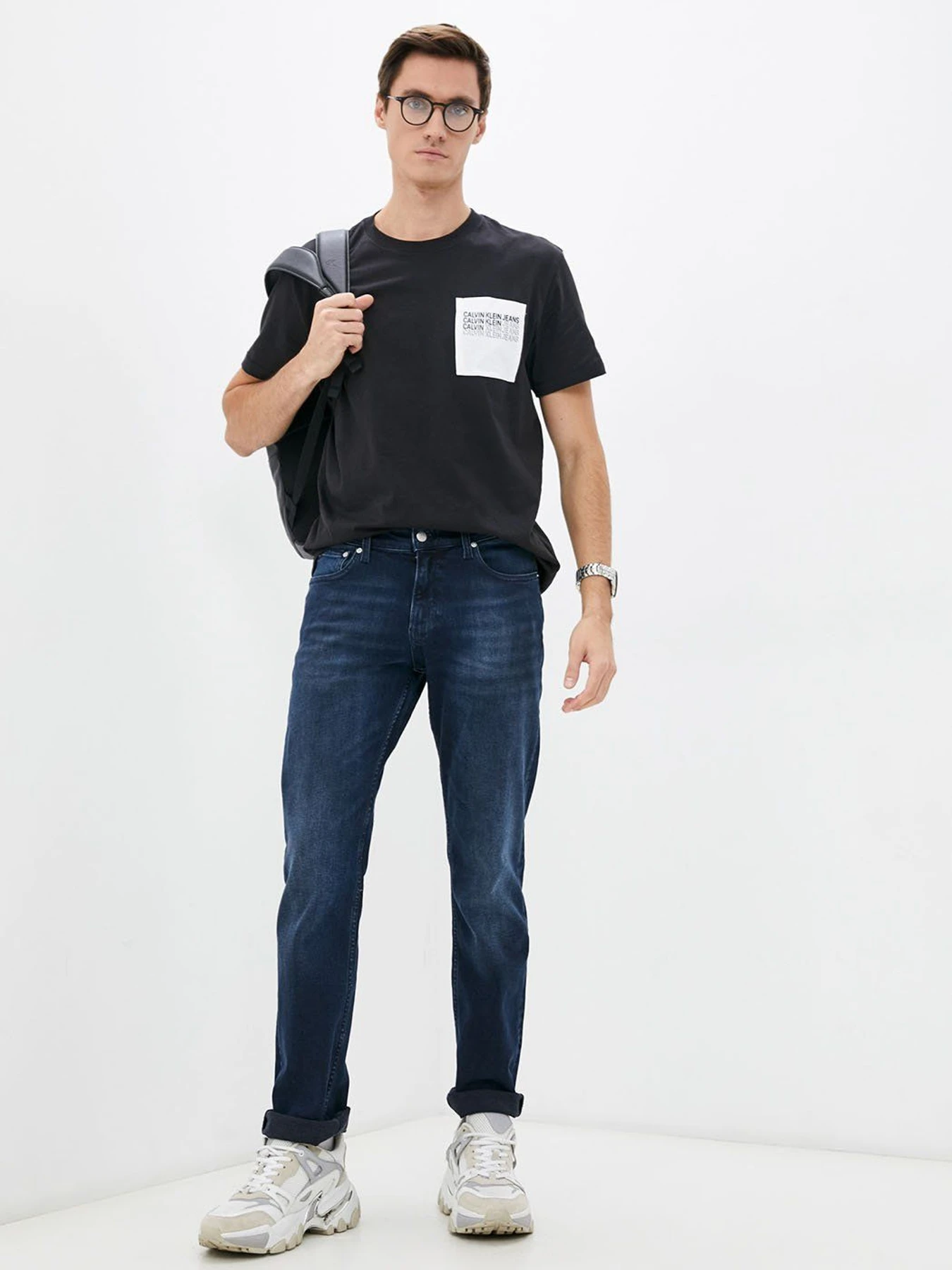 Футболки и поло Calvin Klein Jeans модель J30J319293_BEH Футболки и поло Calvin Klein Jeans модель J30J319293_BEH Фото
