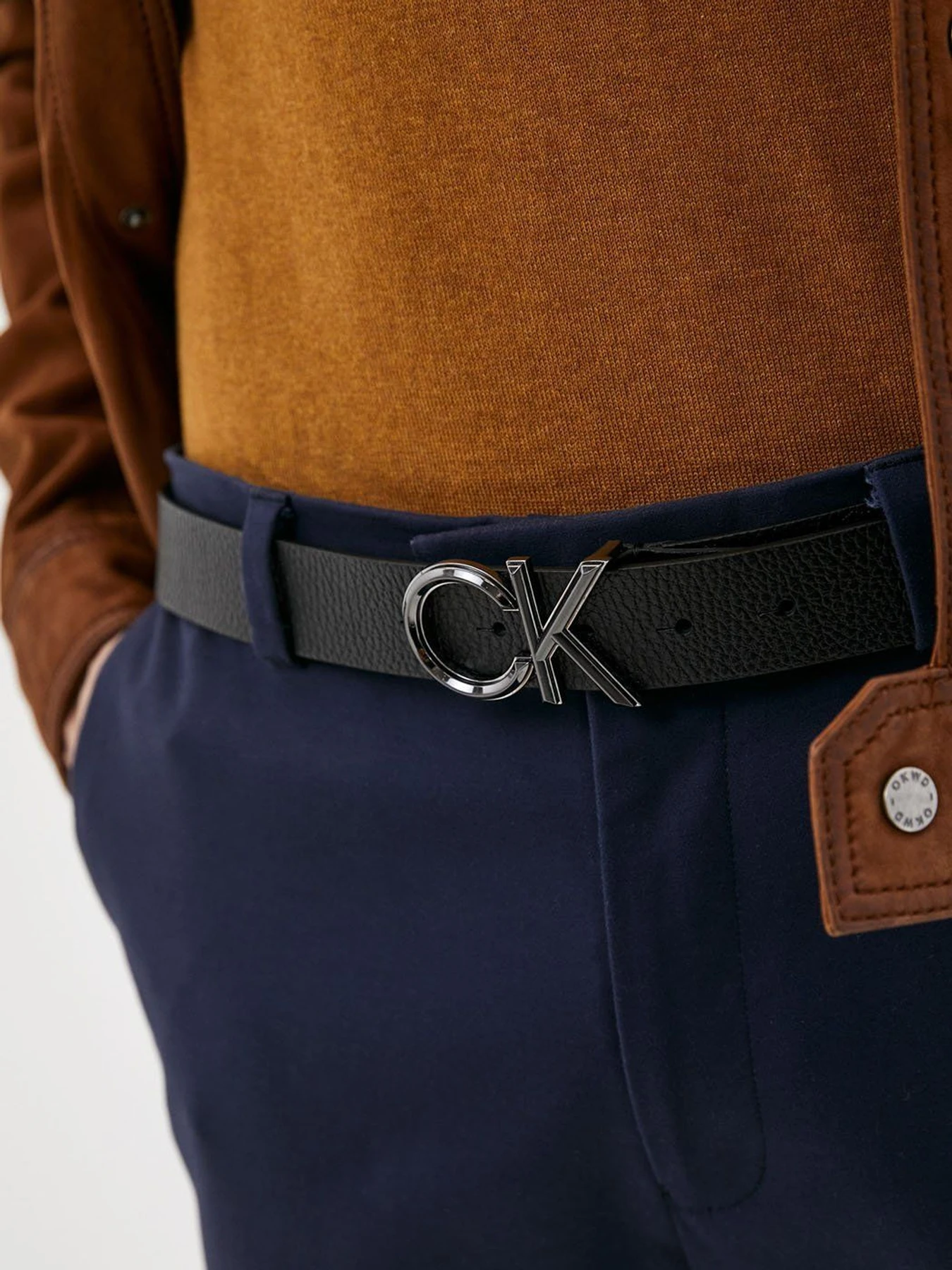 Ремені Calvin Klein Jeans модель K50K507558_BAX Ремені Calvin Klein Jeans модель K50K507558_BAX Фото