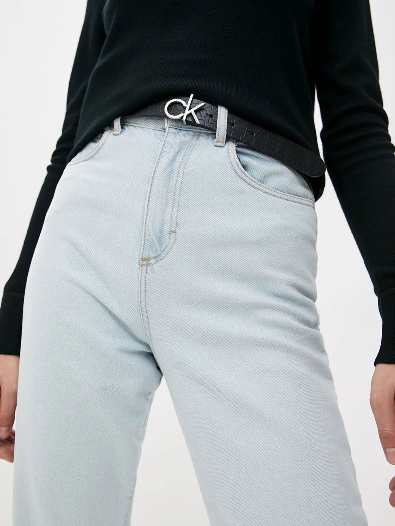 Ремені Calvin Klein Jeans модель K60K608617_BAX Фото