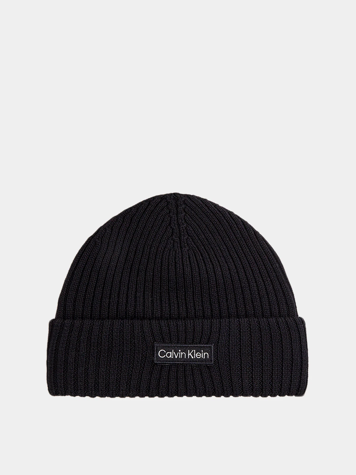 Шапки и кепки Calvin Klein Jeans Felt Patch Docker Beanie модель K50K507448_BAX Шапки и кепки Calvin Klein Jeans Felt Patch Docker Beanie модель K50K507448_BAX Фото