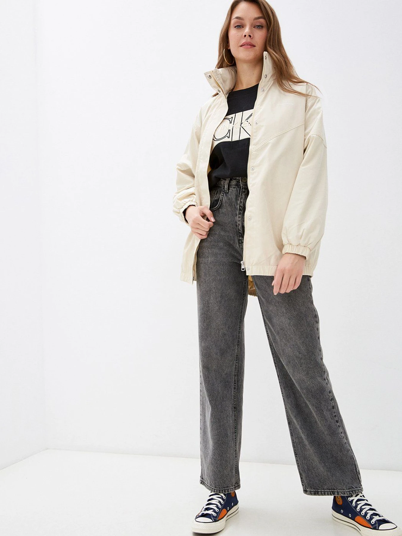 Свитры и кардиганы Calvin Klein Jeans модель J20J216448_BEH Свитры и кардиганы Calvin Klein Jeans модель J20J216448_BEH Фото