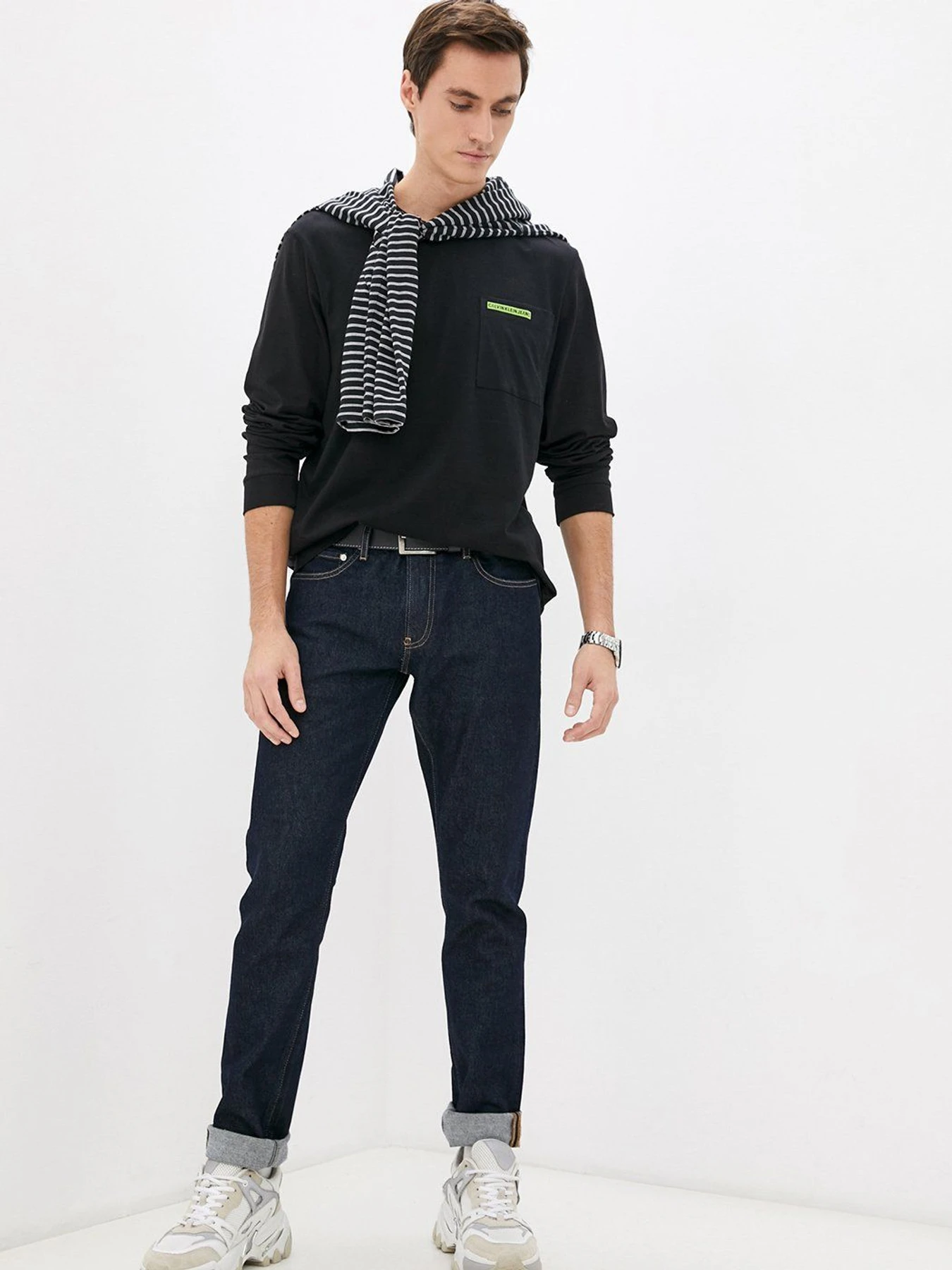 Футболки и поло Calvin Klein Jeans модель J30J318649_BEH Футболки и поло Calvin Klein Jeans модель J30J318649_BEH Фото