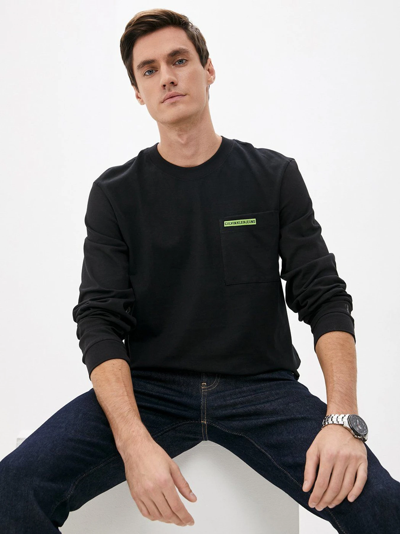 Футболки и поло Calvin Klein Jeans модель J30J318649_BEH Футболки и поло Calvin Klein Jeans модель J30J318649_BEH Фото
