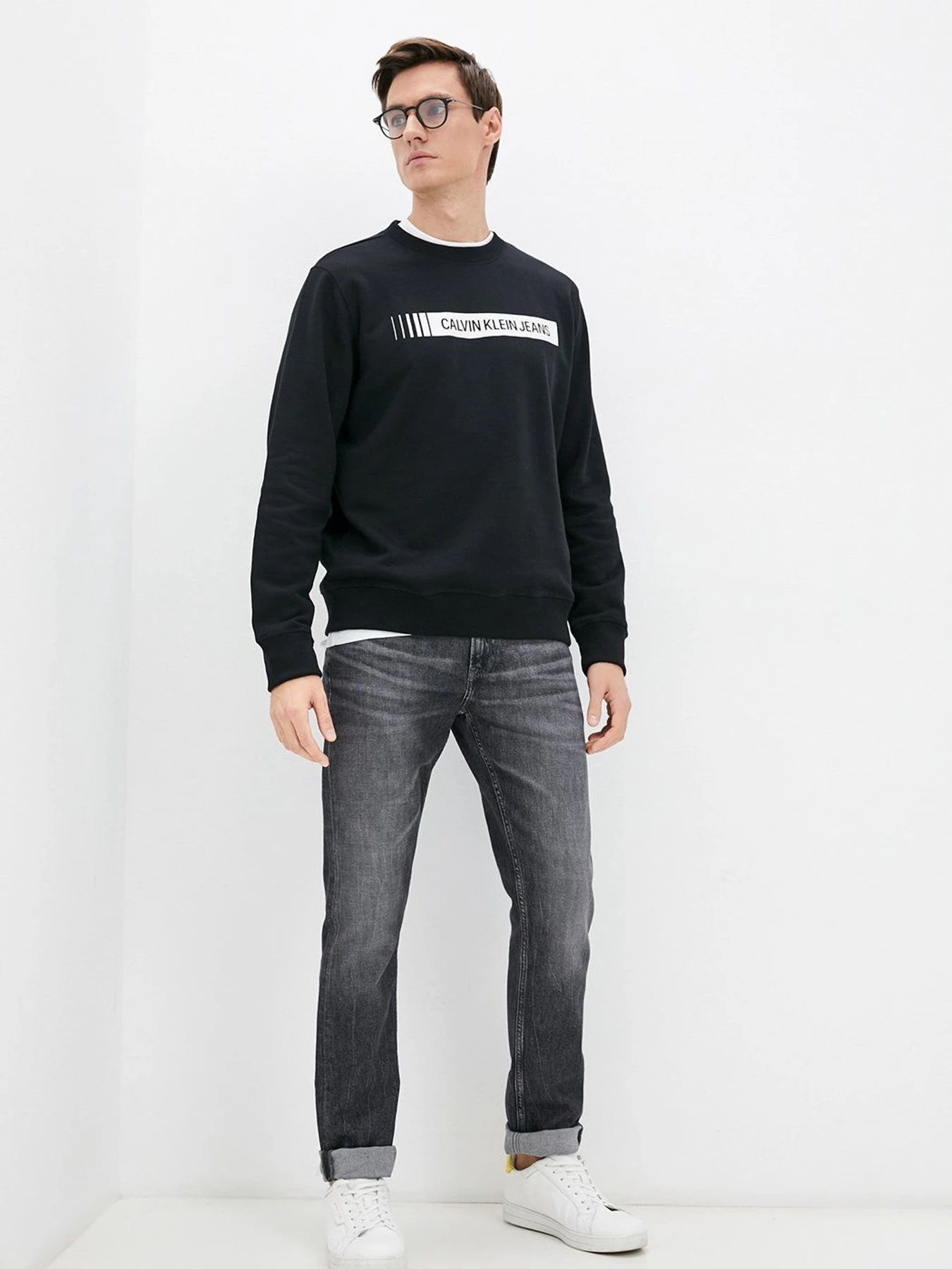 Худі та світшоти Calvin Klein Jeans модель J30J318796_BEH Худі та світшоти Calvin Klein Jeans модель J30J318796_BEH Фото