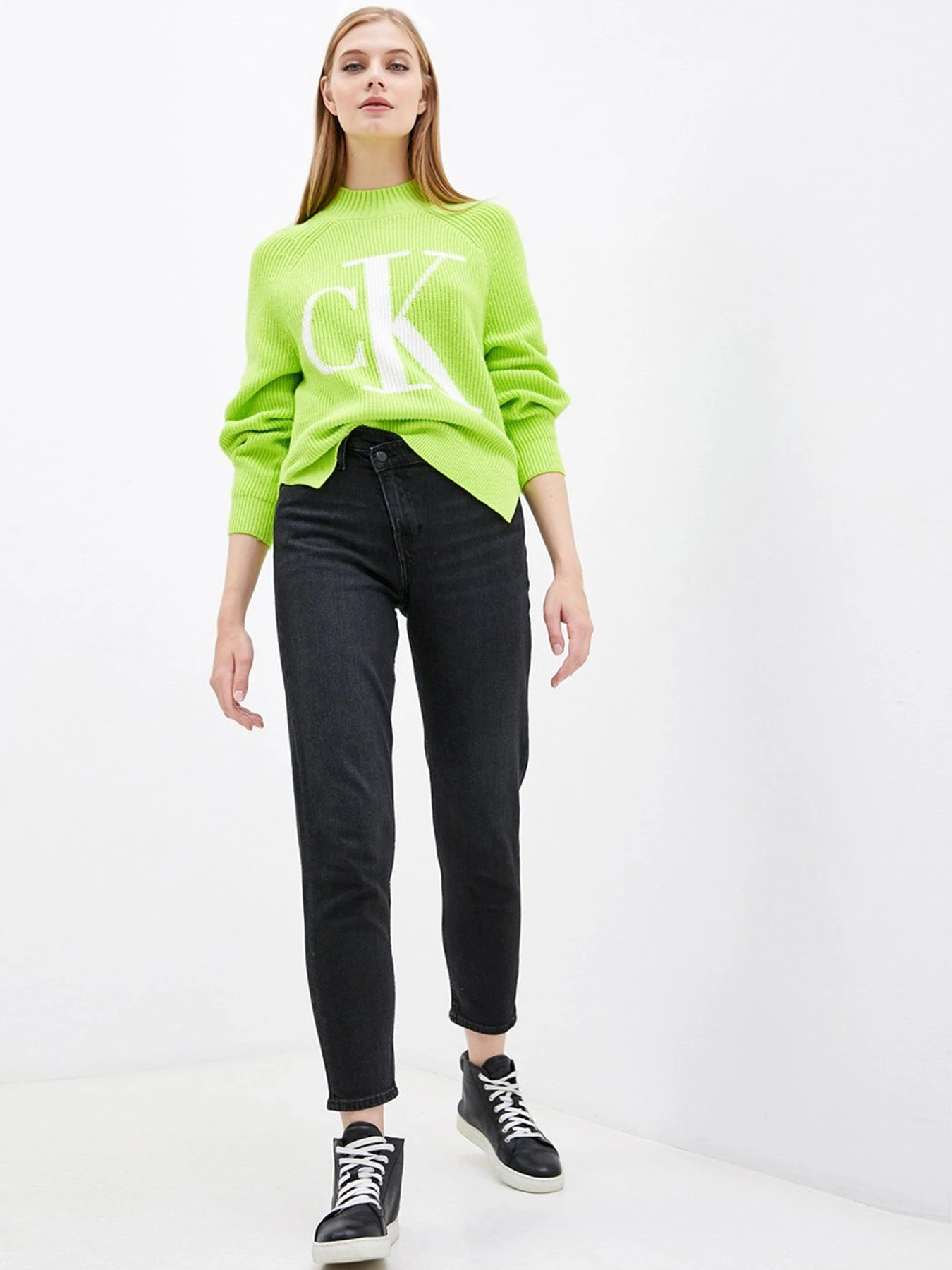 Свитры и кардиганы Calvin Klein Jeans модель J20J216595_LAG Свитры и кардиганы Calvin Klein Jeans модель J20J216595_LAG Фото