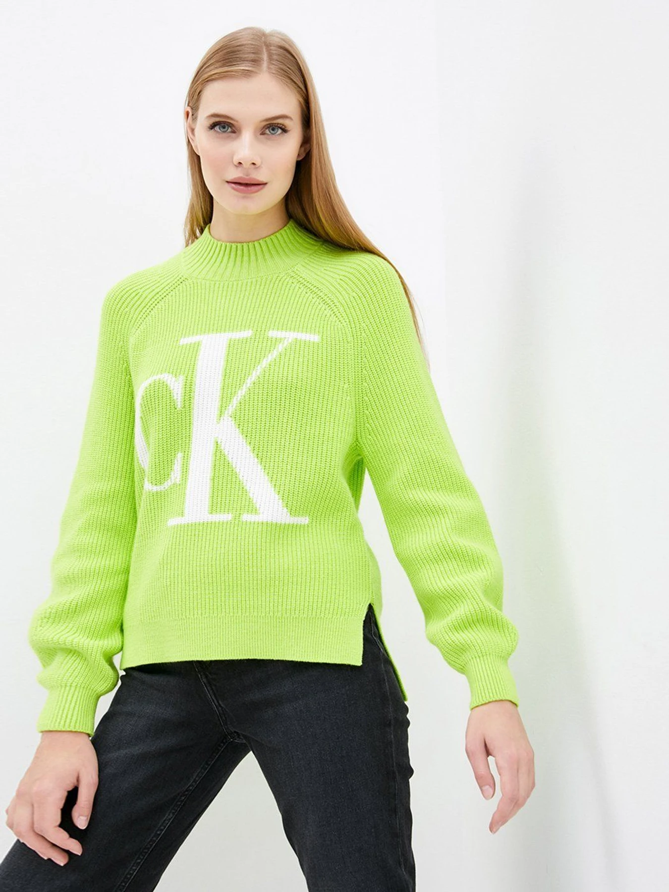 Свитры и кардиганы Calvin Klein Jeans модель J20J216595_LAG Свитры и кардиганы Calvin Klein Jeans модель J20J216595_LAG Фото