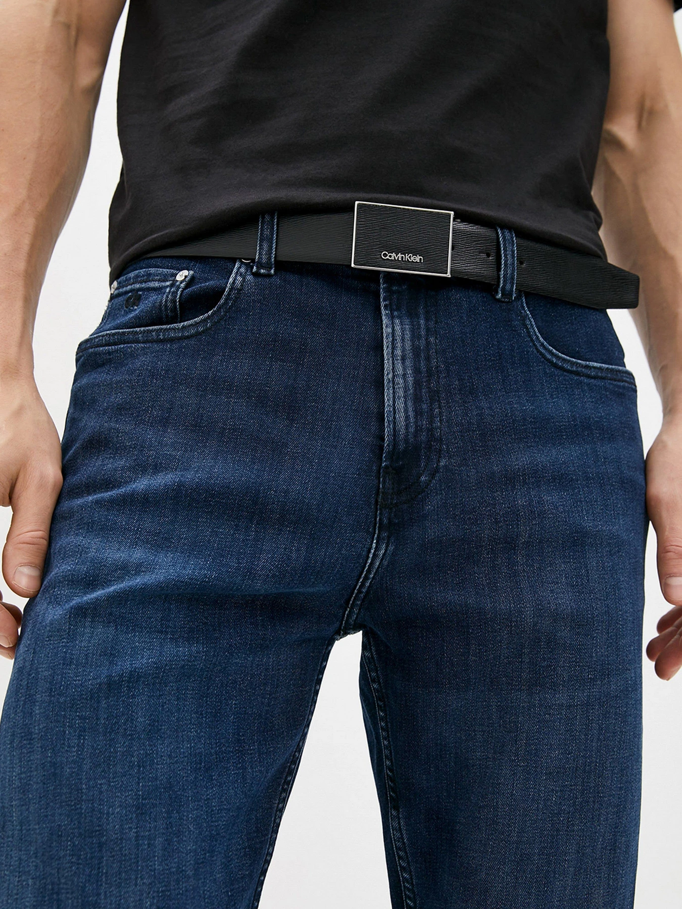Ремни Calvin Klein Jeans модель K50K507522_BAX Ремни Calvin Klein Jeans модель K50K507522_BAX Фото