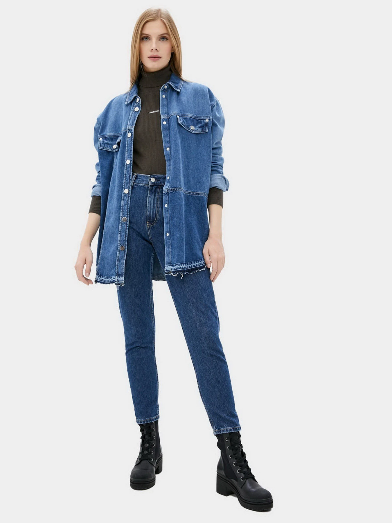 Светри та кардигани Calvin Klein Jeans модель J20J216606_LBL Светри та кардигани Calvin Klein Jeans модель J20J216606_LBL Фото