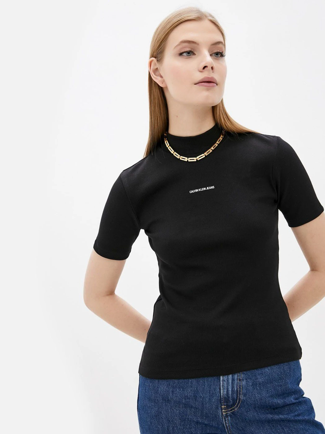 Футболки і поло Calvin Klein Jeans модель J20J216782_BEH Футболки і поло Calvin Klein Jeans модель J20J216782_BEH Фото