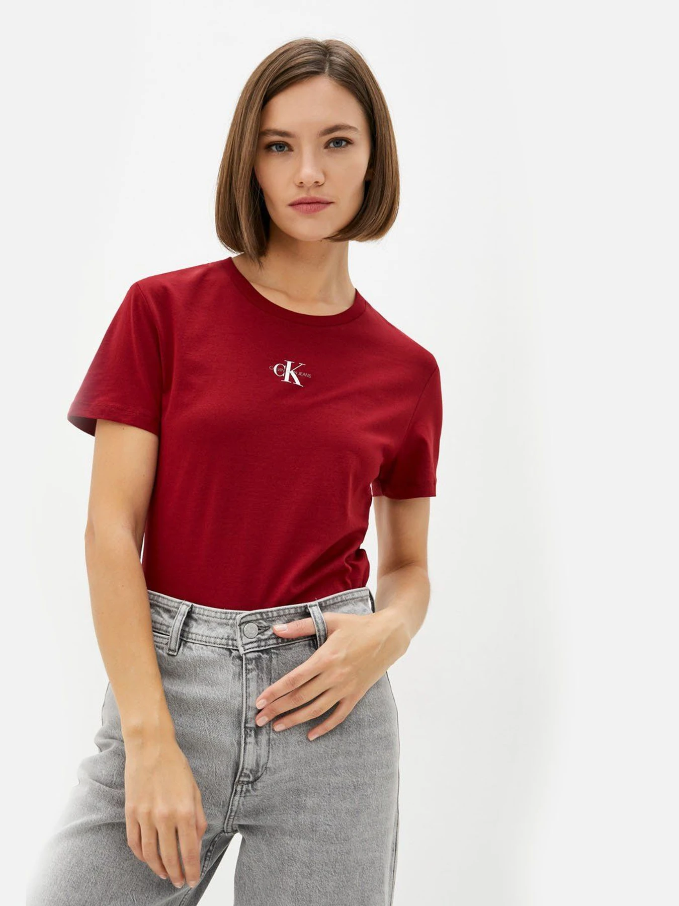 Футболки и поло Calvin Klein Jeans модель J20J217314_XKF Футболки и поло Calvin Klein Jeans модель J20J217314_XKF Фото