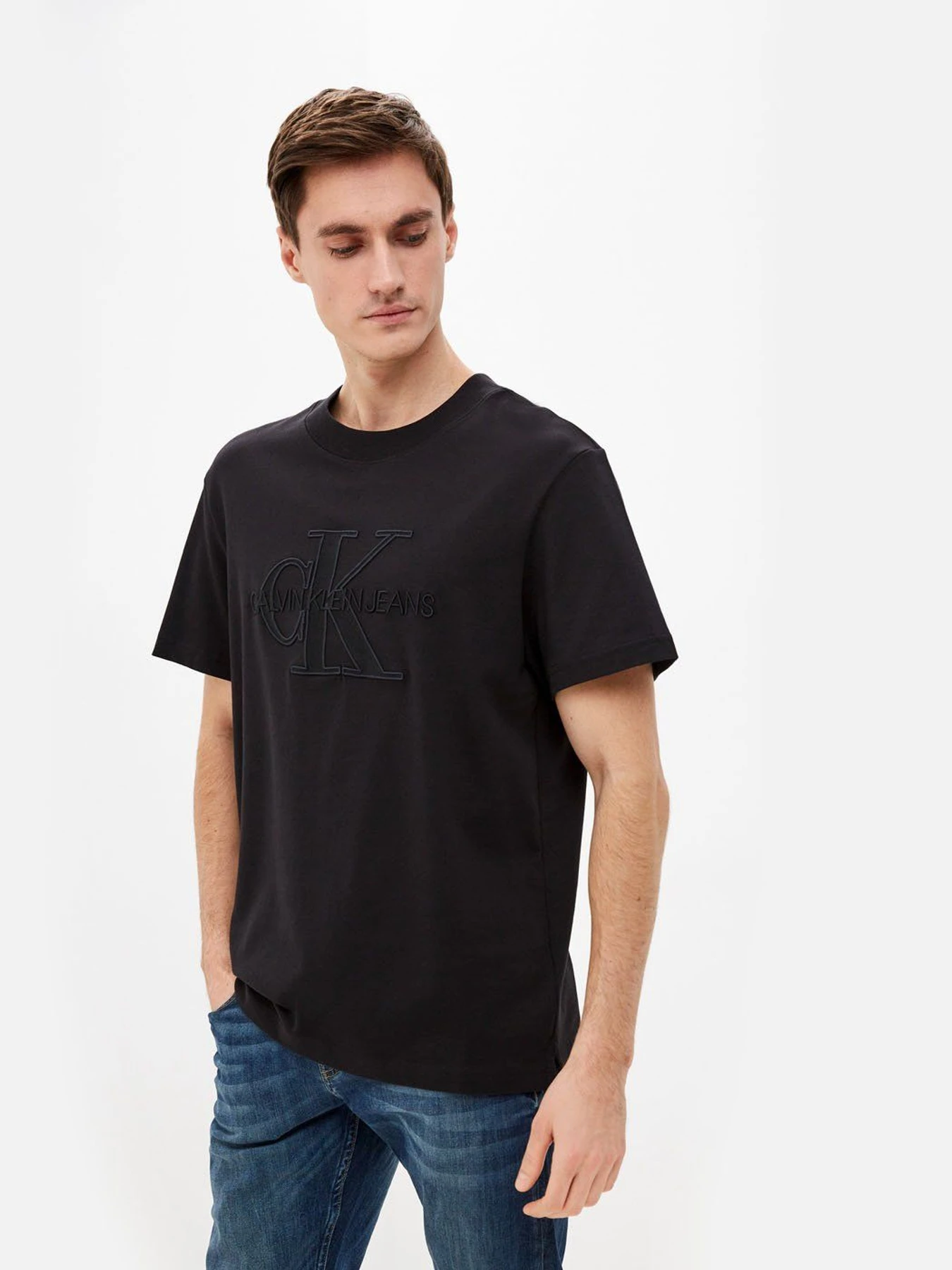 Футболки и поло Calvin Klein Jeans модель J30J318741_BEH Фото