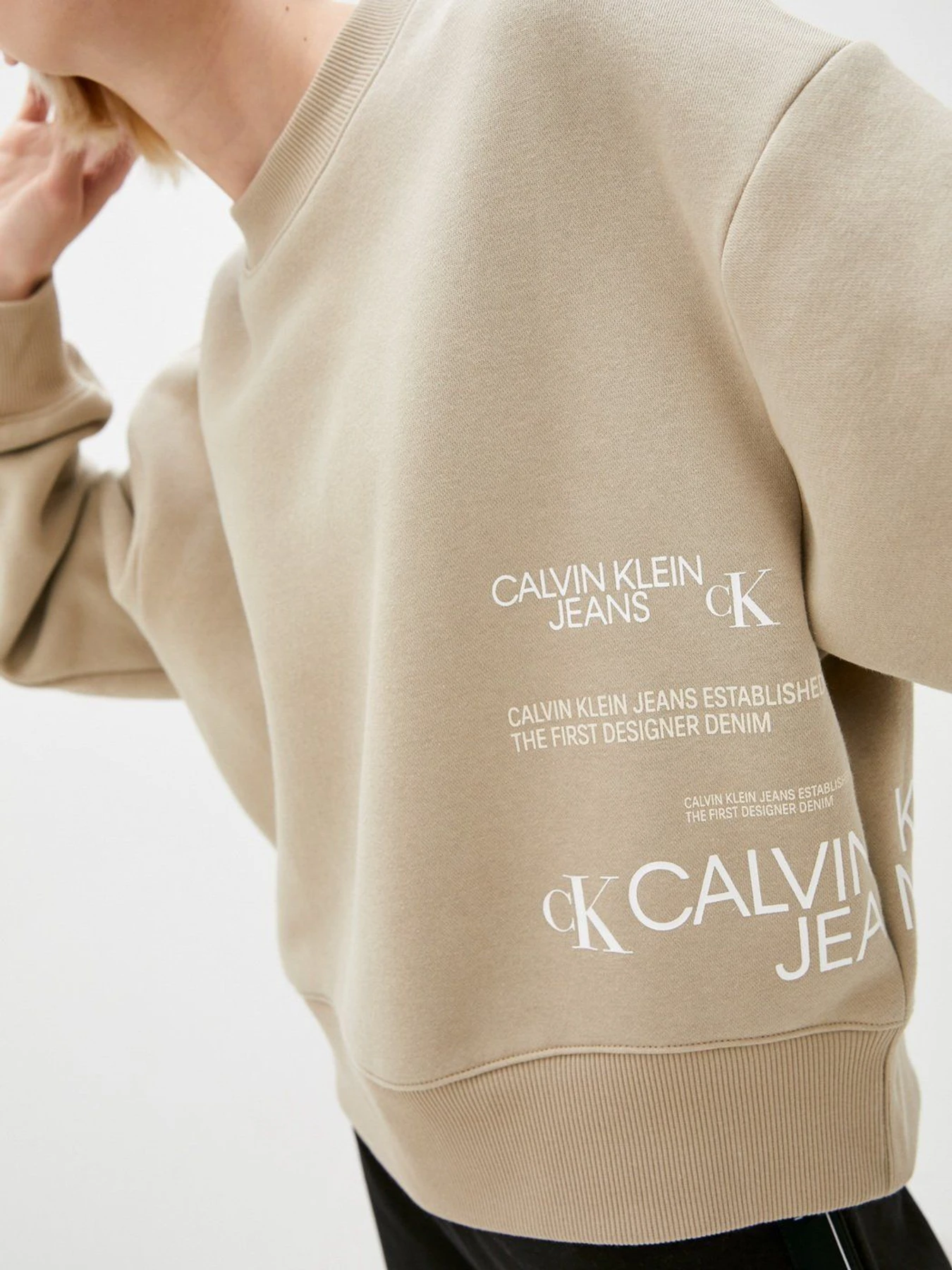 Худі та світшоти Calvin Klein Jeans модель J20J216954_PBF Фото