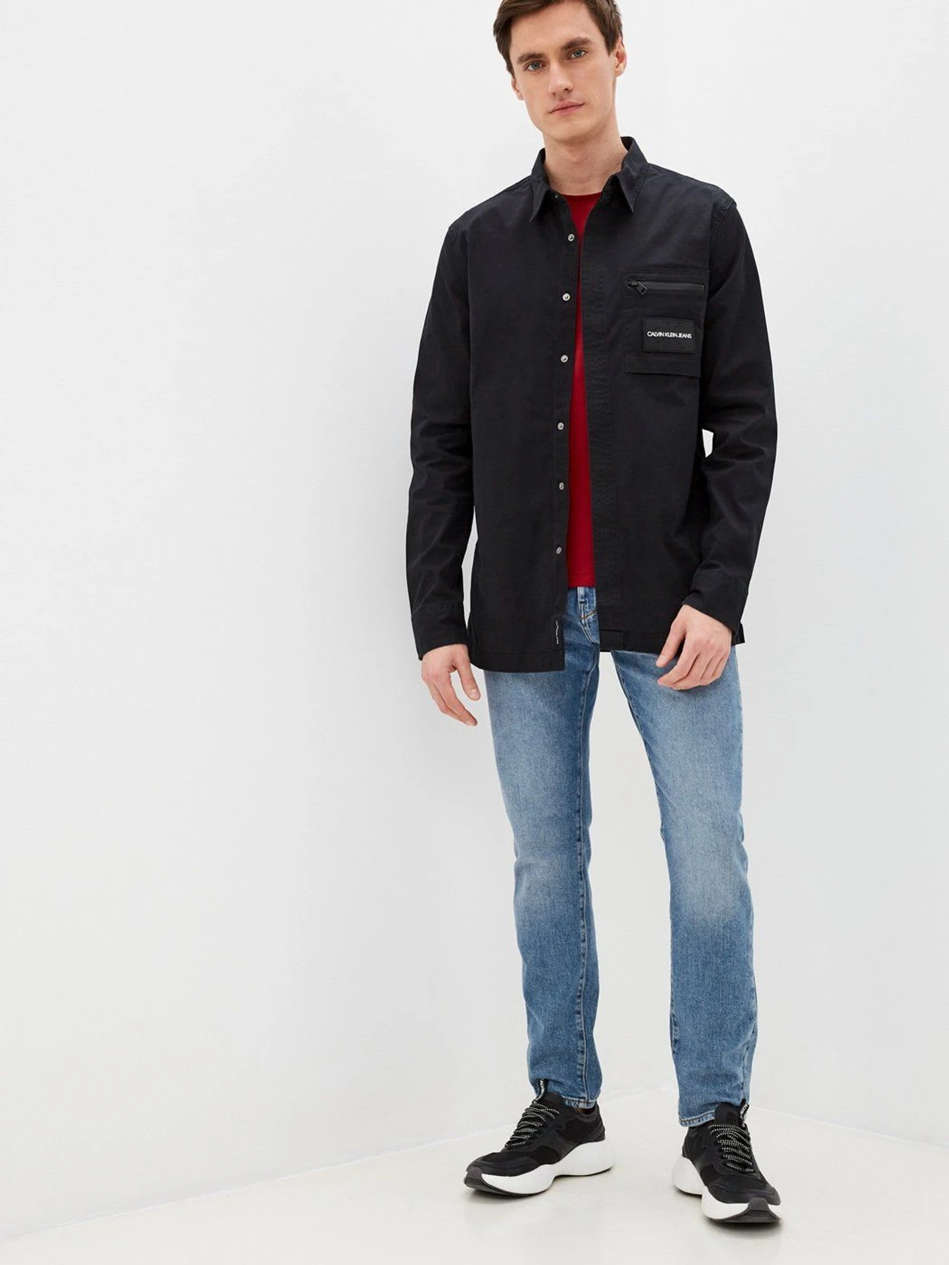 Рубашки Calvin Klein Jeans модель J30J317130_BEH Фото