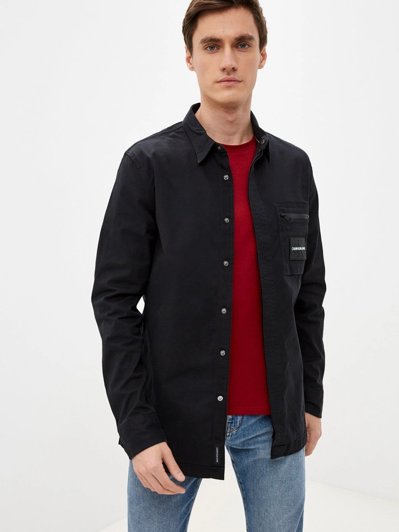 Рубашки Calvin Klein Jeans модель J30J317130_BEH Фото