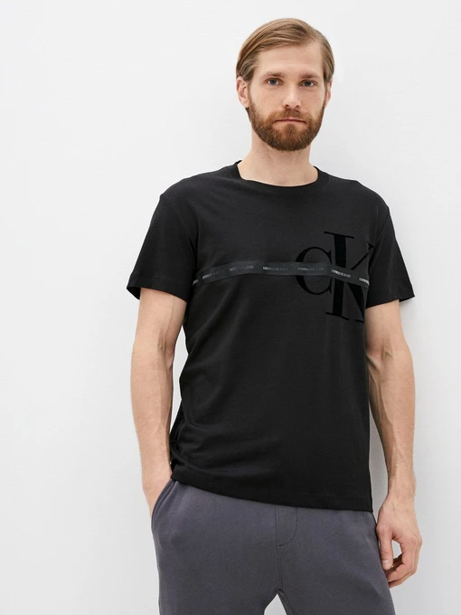 Футболки и поло Calvin Klein Jeans модель J30J318744_BEH Фото
