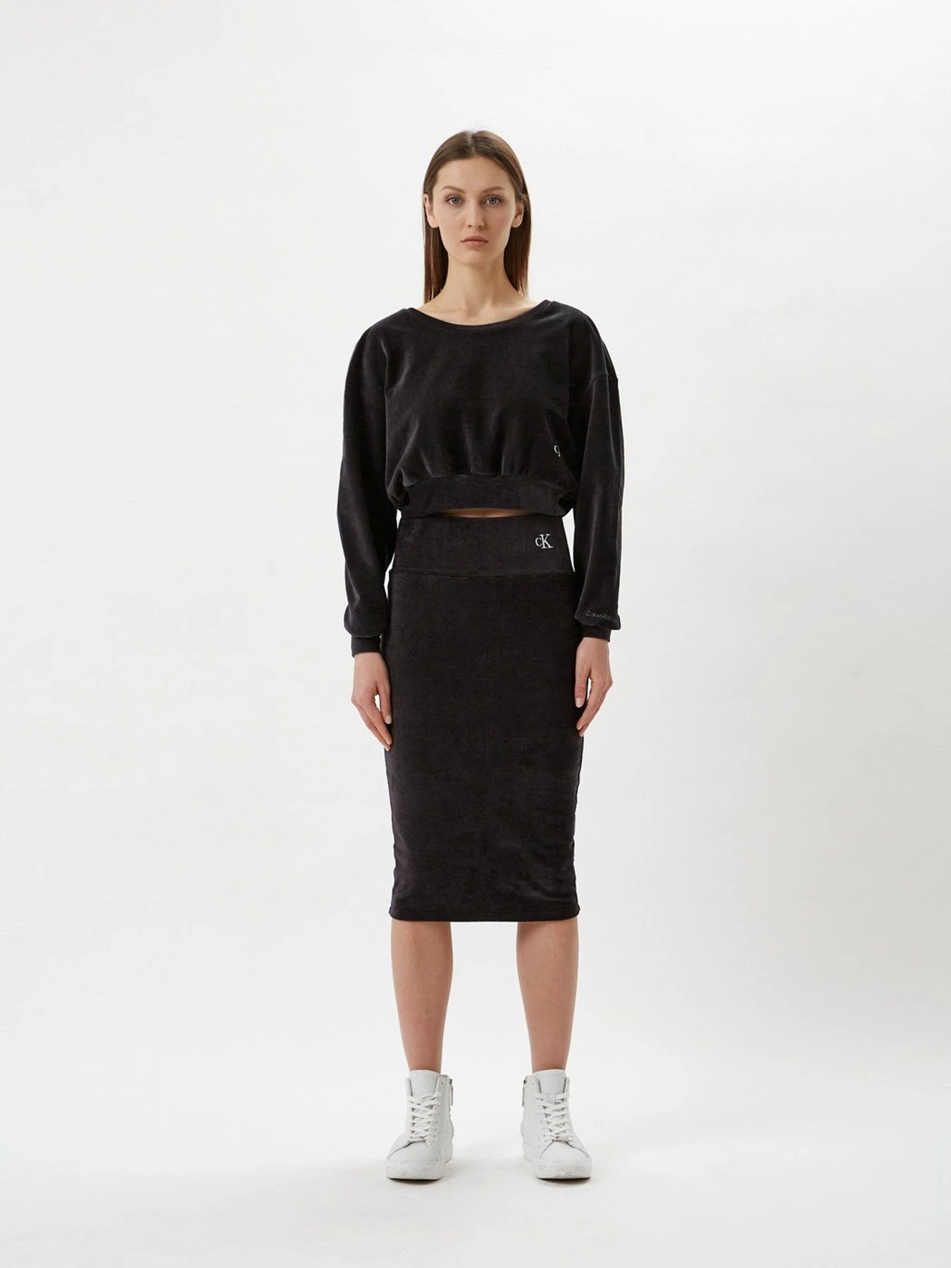 Юбки Calvin Klein Jeans модель J20J217644_BEH Фото