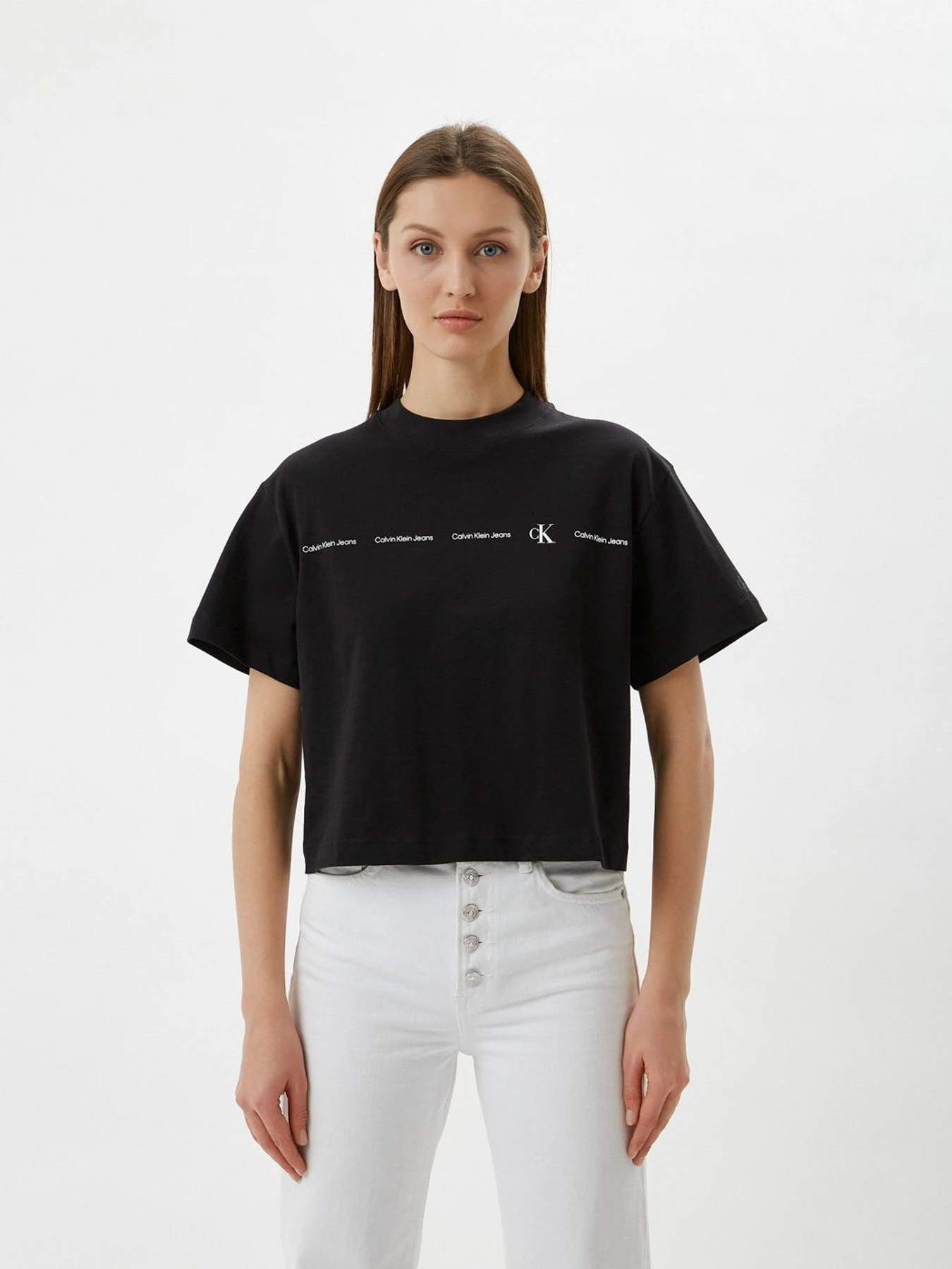 Футболки и поло Calvin Klein Jeans модель J20J217709_BEH Футболки и поло Calvin Klein Jeans модель J20J217709_BEH Фото