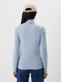 Свитры и кардиганы Calvin Klein Jeans Micro Branding Ls Roll Neck модель J20J216784_C1U Фото