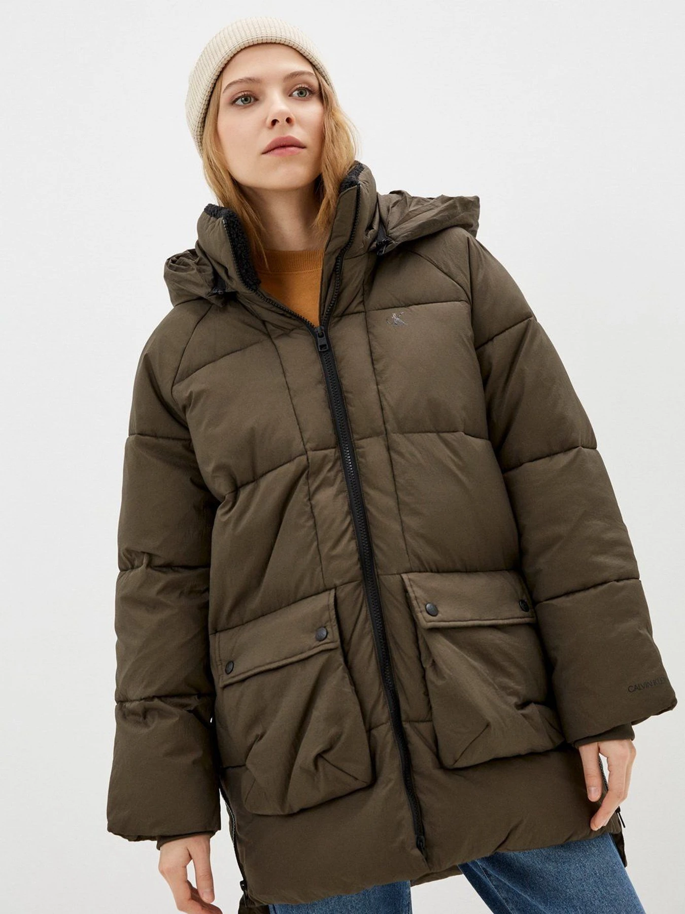 Куртки и дубленки Calvin Klein Jeans модель J20J217559_LBL Куртки и дубленки Calvin Klein Jeans модель J20J217559_LBL Фото