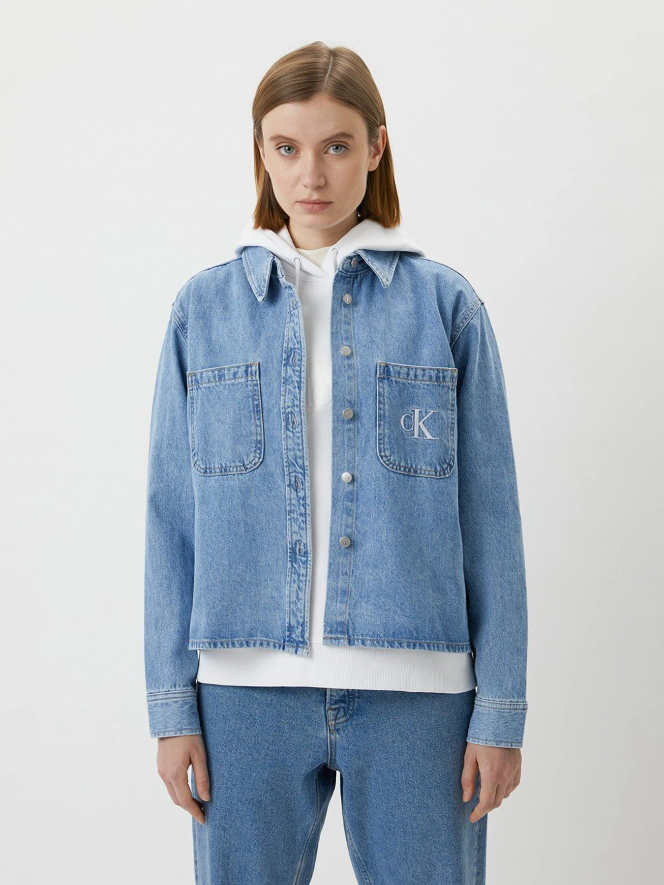 Сорочки Calvin Klein Jeans модель J20J217820_1A4 Фото