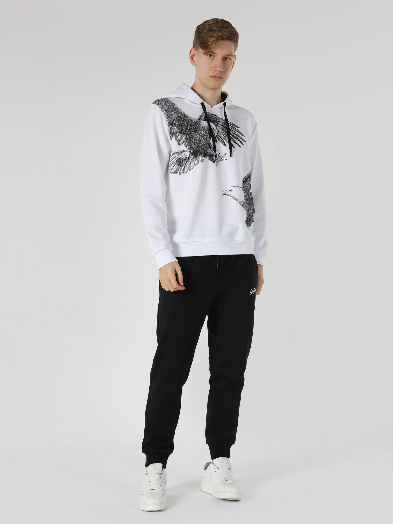 Худи и свитшоты Colin’s модель CL1061757WHT Фото
