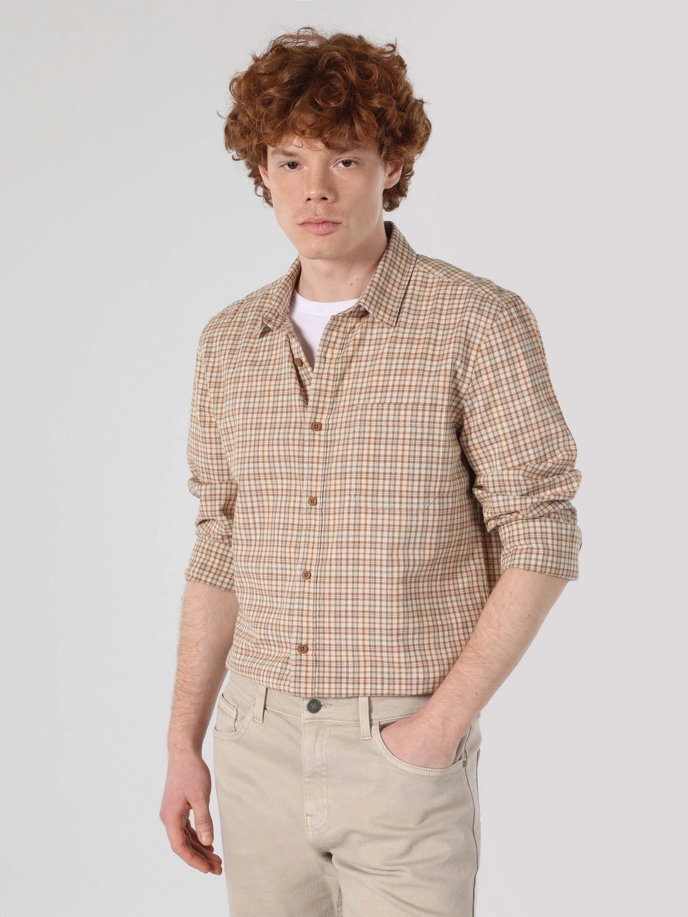 Рубашки Colin’s модель CL1062620CRM Фото
