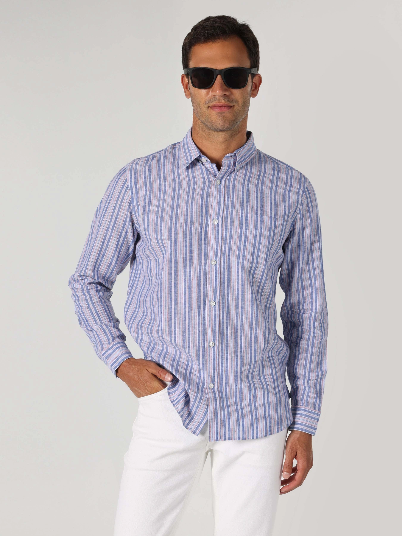 Рубашки Colin’s модель CL1063702BLU Фото