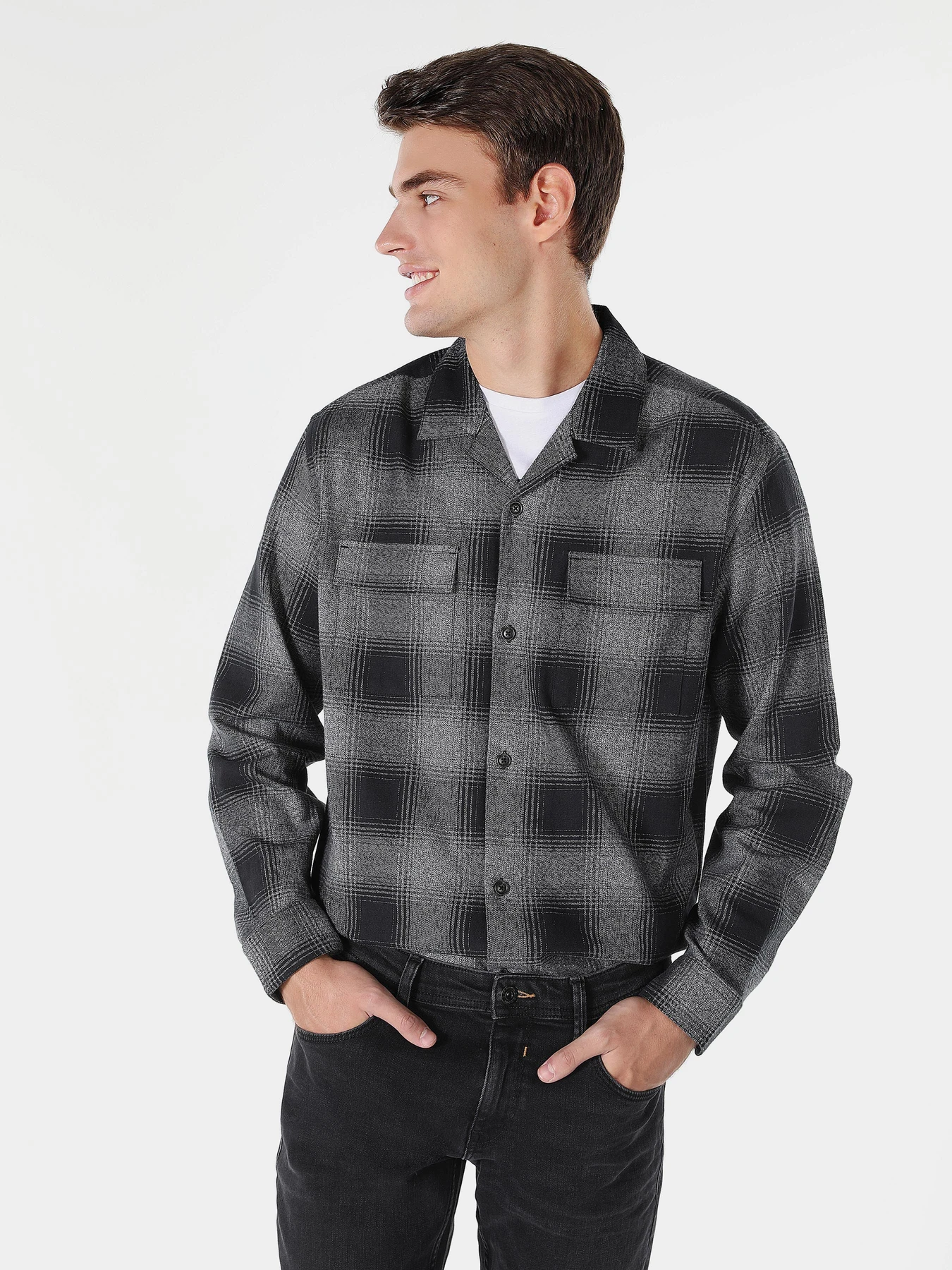 Рубашки Colin’s модель CL1049917BLK Рубашки Colin’s модель CL1049917BLK Фото