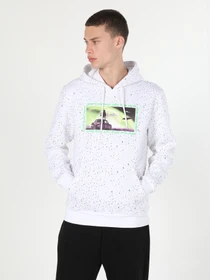 Худи и свитшоты Colin’s модель CL1060038WHT Фото