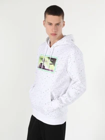 Худи и свитшоты Colin’s модель CL1060038WHT Фото