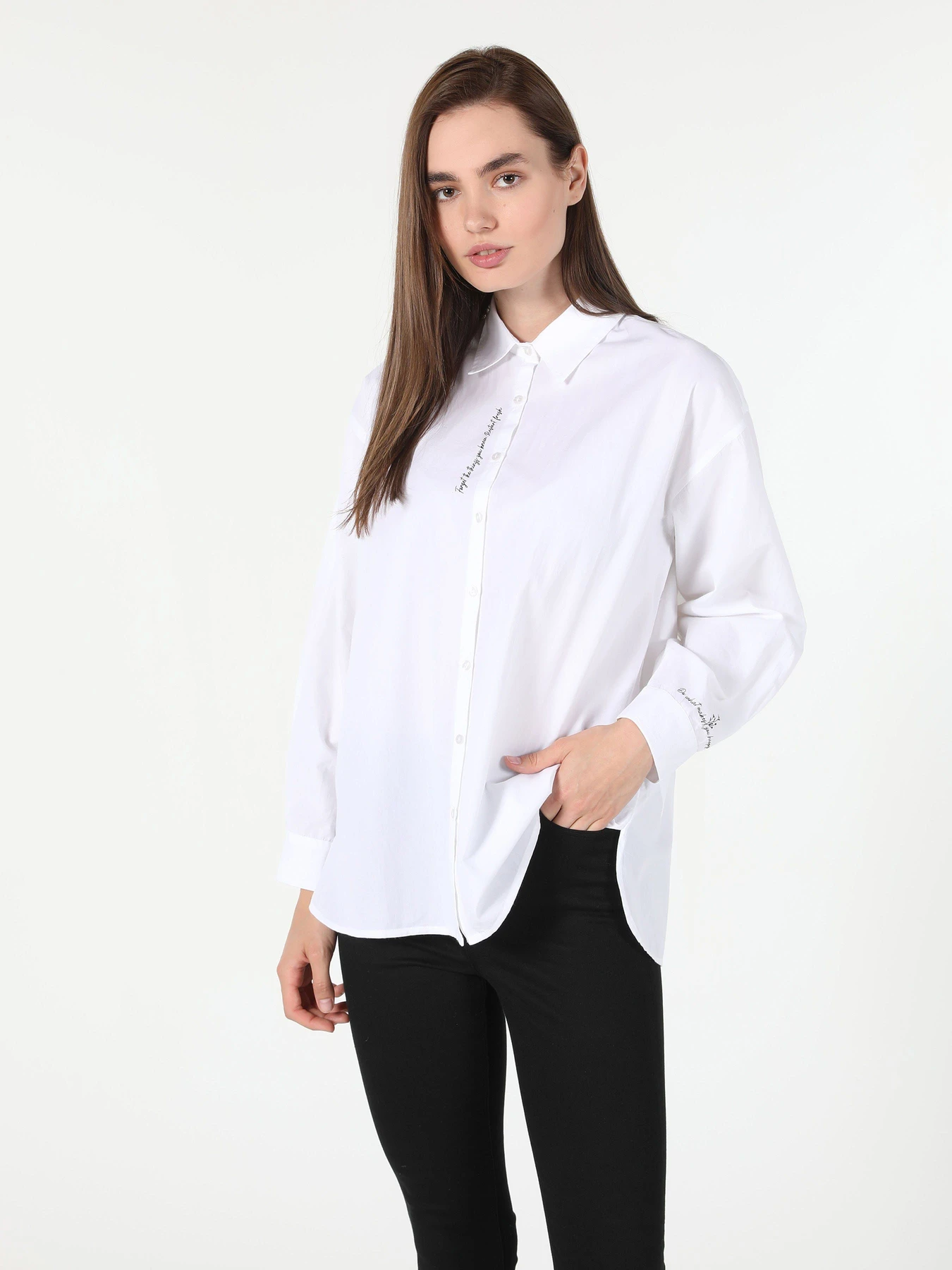 Сорочки Colin’s модель CL1060166WHT Фото