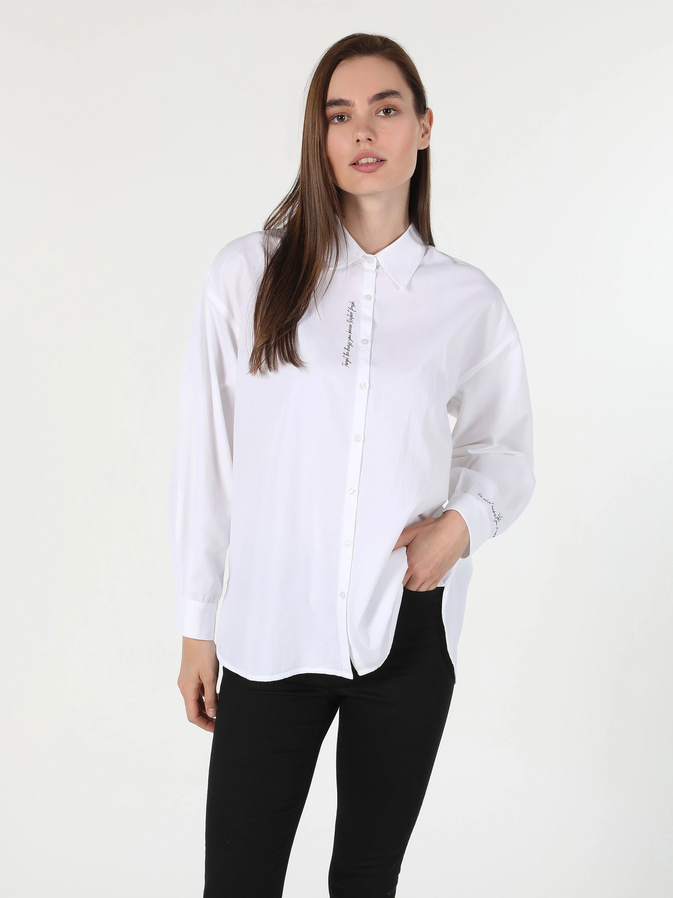 Сорочки Colin’s модель CL1060166WHT Фото