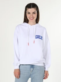 Худи и свитшоты Colin’s модель CL1060169WHT Фото