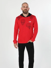 Худи и свитшоты Colin’s модель CL1060476RED Фото
