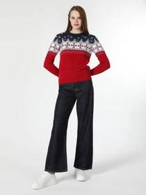 Свитры и кардиганы Colin’s модель CL1061493RED Фото