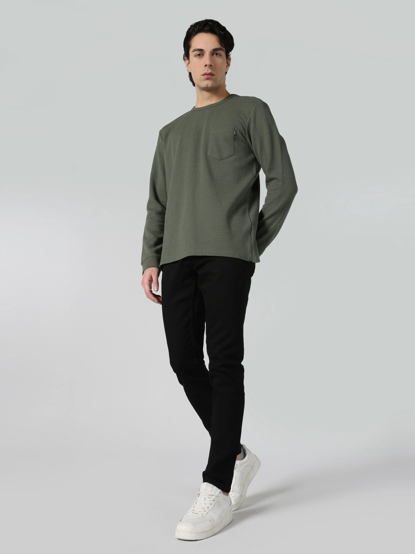 Худи и свитшоты Colin’s модель CL1061770GRN Худи и свитшоты Colin’s модель CL1061770GRN Фото